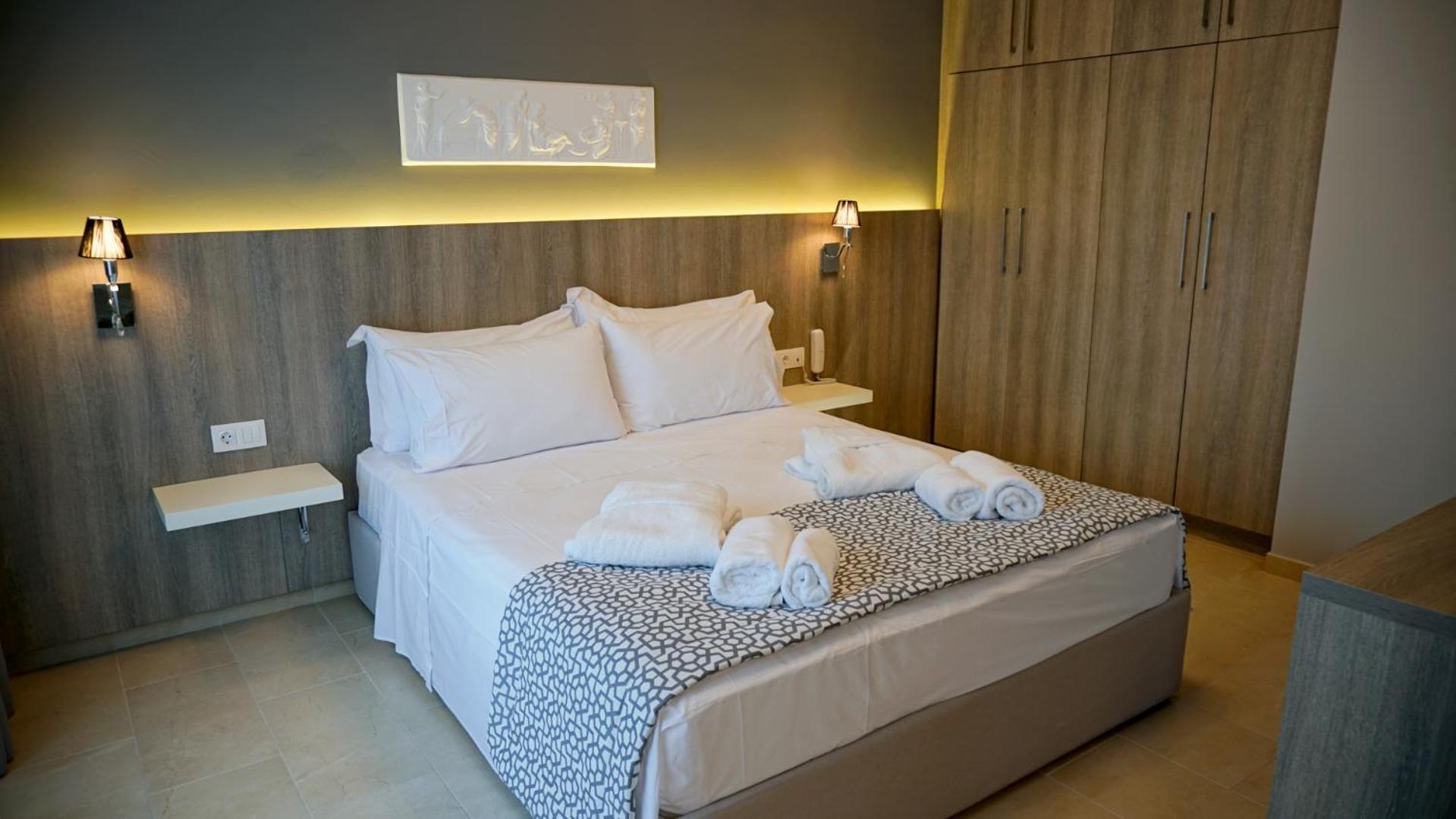 Agnes Deluxe Hotel Pefkochori Pokoj fotografie